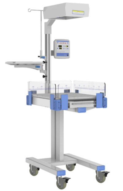 Incubator table for neonatal resuscitation