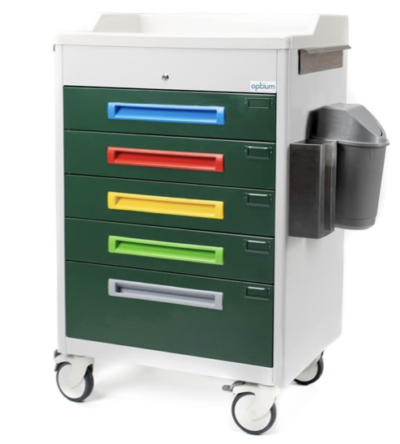 Chariot à médicaments multifonctions 5 tiroirs