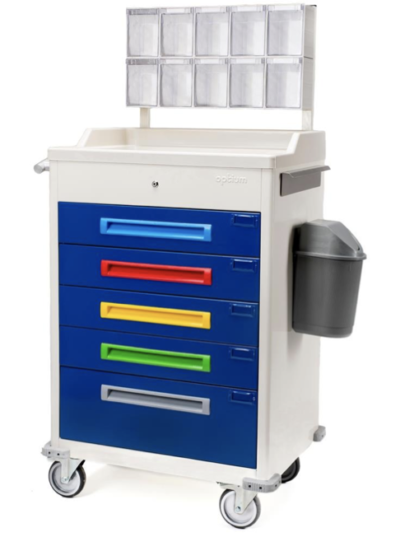 5-drawer multifunctional anesthesia cart