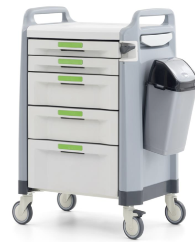 Dressing and medication cart