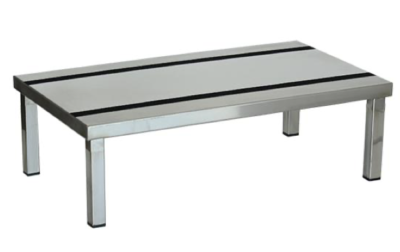 Escabo, 1 Step, Stainless Steel