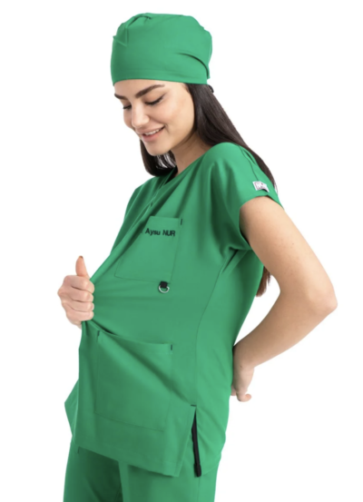 Women's Dr. Grass Green surgical suit