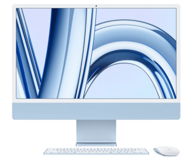 Apple iMac 24" - LED  Blue