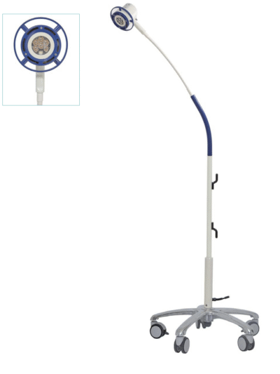 Luxline 45D LED Examination Lights (Spiral Arm, Wall Mount)